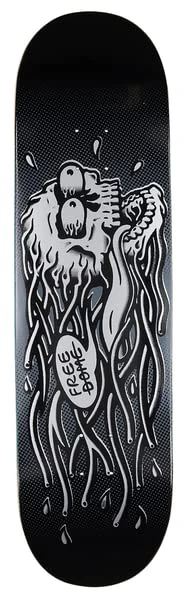 Skateboard Deck Racing Skull Dark 8.75 Black