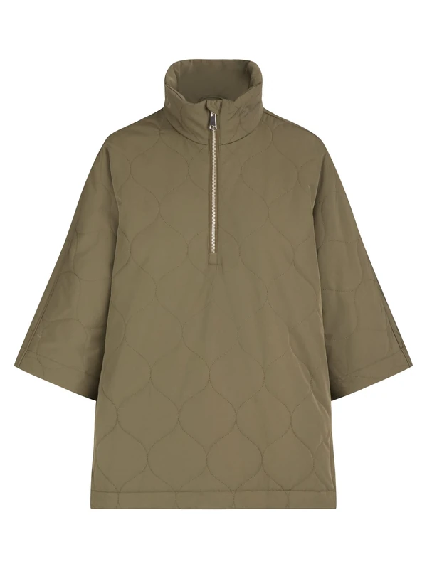 ApartFashion Women's Padded Sweater Jackets, Khaki, 14-16'