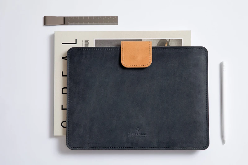 Citysheep "Keep it Snug" Sleeve for 12.9-Inch iPad with "Smart" Keyboard or Cover, Scandinavian Grey