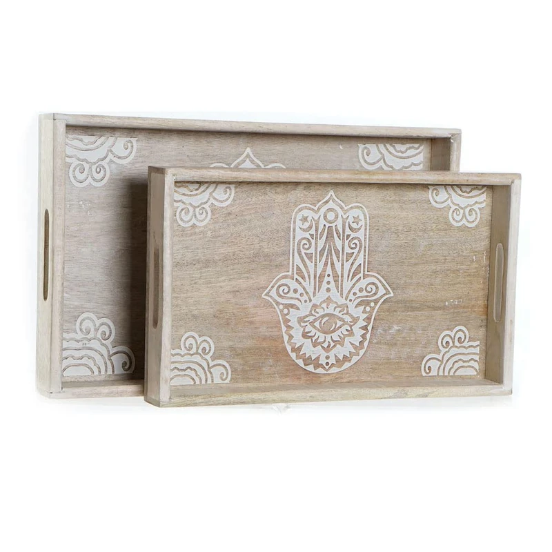 DKD Home Decor Set, Brown, Estándar