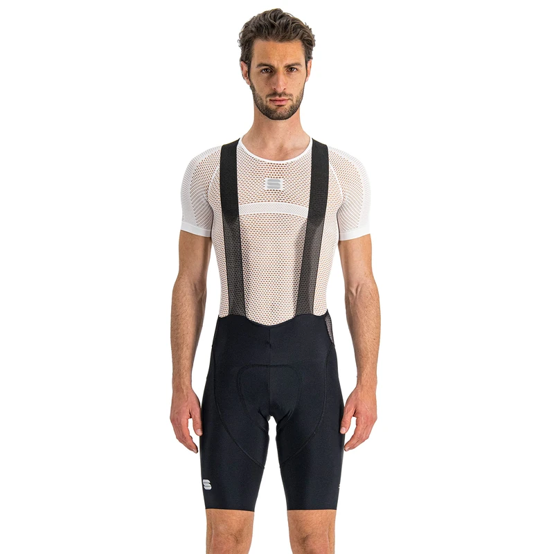 Sportful 1122010-171 Classic BIBSHORT Shorts Men's Black ASH Grey Size 3XL