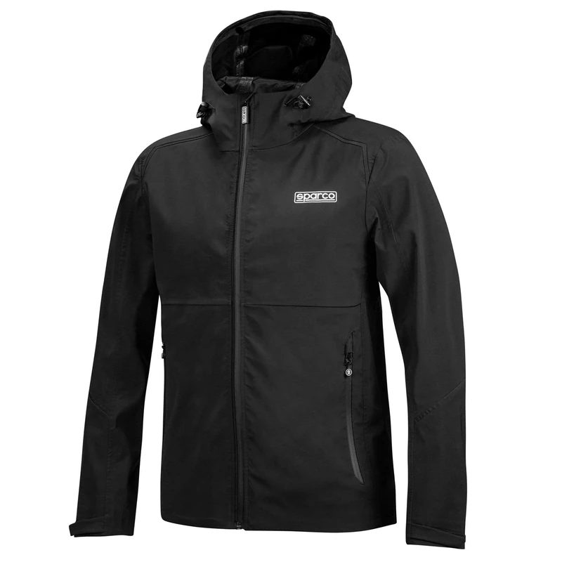 Sparco Jacket, Black, XL Unisex Adult