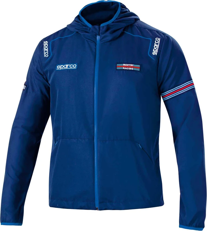 Sparco Martini Jacket, Blue, L, Unisex, Adult, Colourful, Large