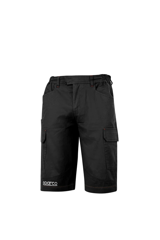 Sparco S02410NR4XL Trousers, Black, XL Unisex Adult
