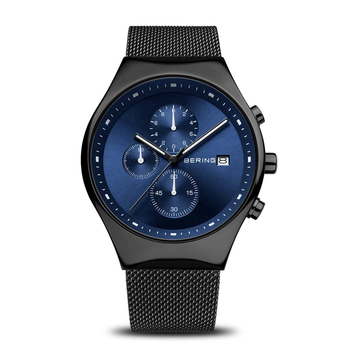 BERING Men Analog Quartz Classic Collection Watch with Stainless Steel Strap & Sapphire crystal 18842-227