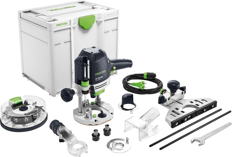 Festool Fresadora of 1400 EBQ-Plus + Box-of-S