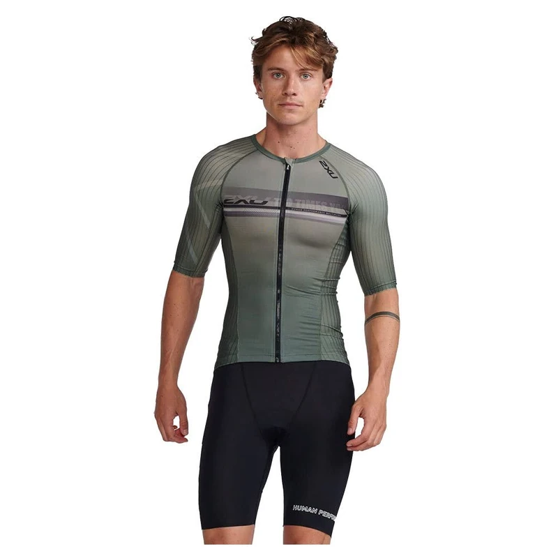 2XU Men's Aero Tri Sleeved Top T-Shirt - Image 1