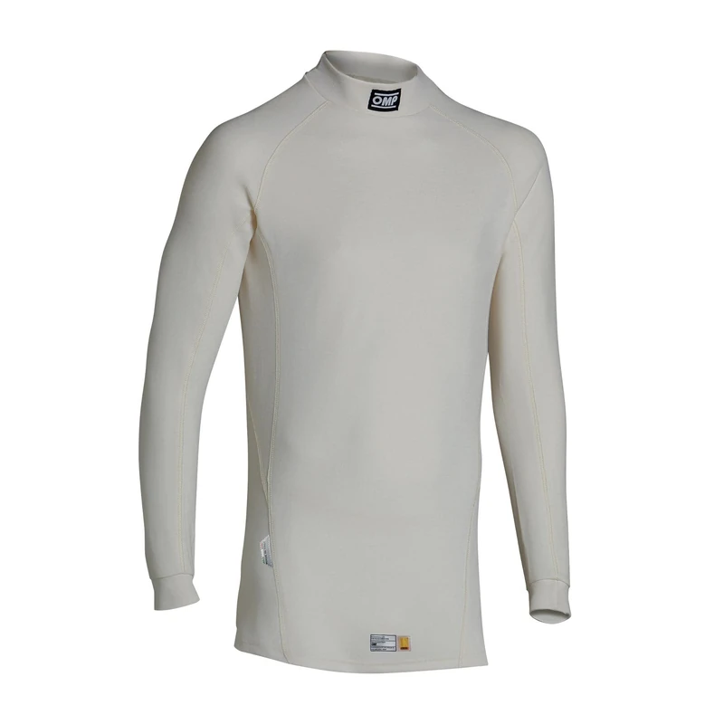 Omp First White Undershirt Size L MY2022 - Fia 8856-2018