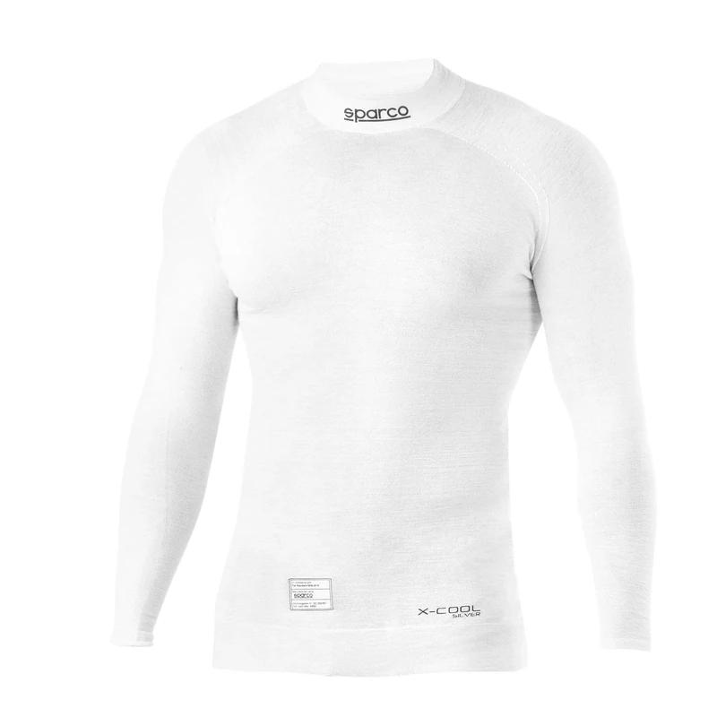 Sparco Long Sleeve T-Shirt R570 Size S-M White