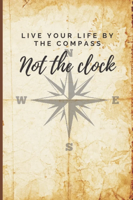 Travel Journal for Couples: Live Your Life by a Compass, Travel Notebook, Adventure Log