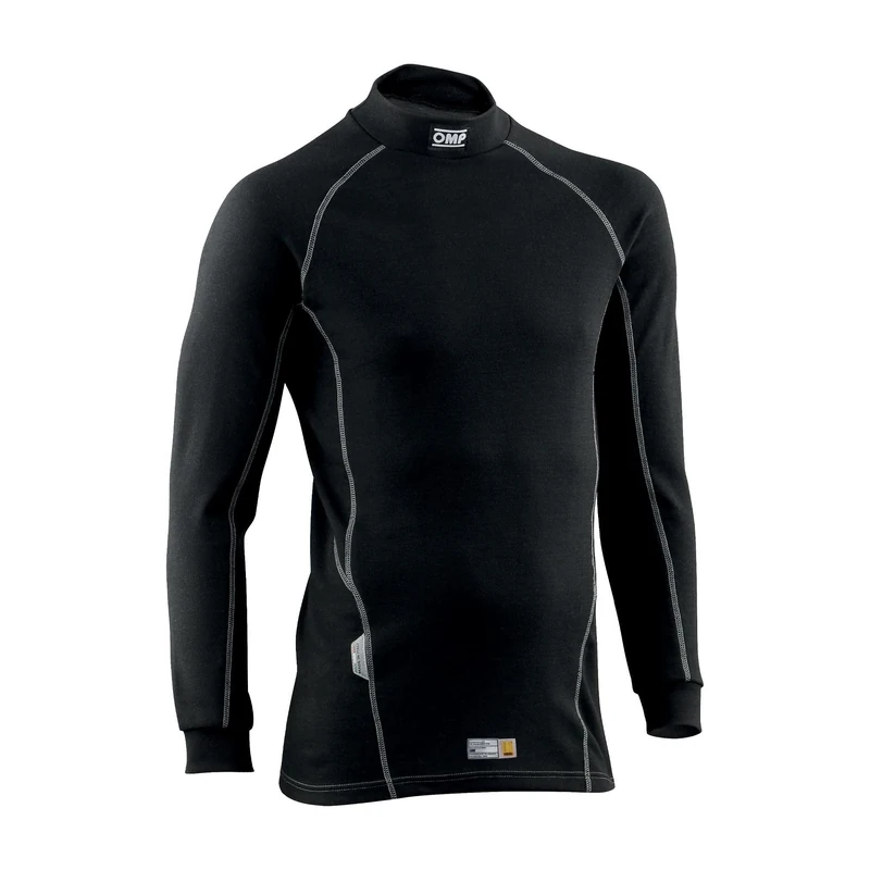 Omp First Black Undershirt Size M MY2022 - Fia 8856-2018