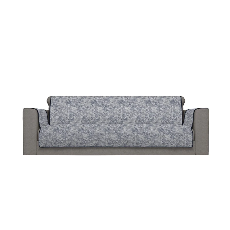 Italian Bed Linen Glamour Antislip Sofa Cover, Light Grey - Image 1