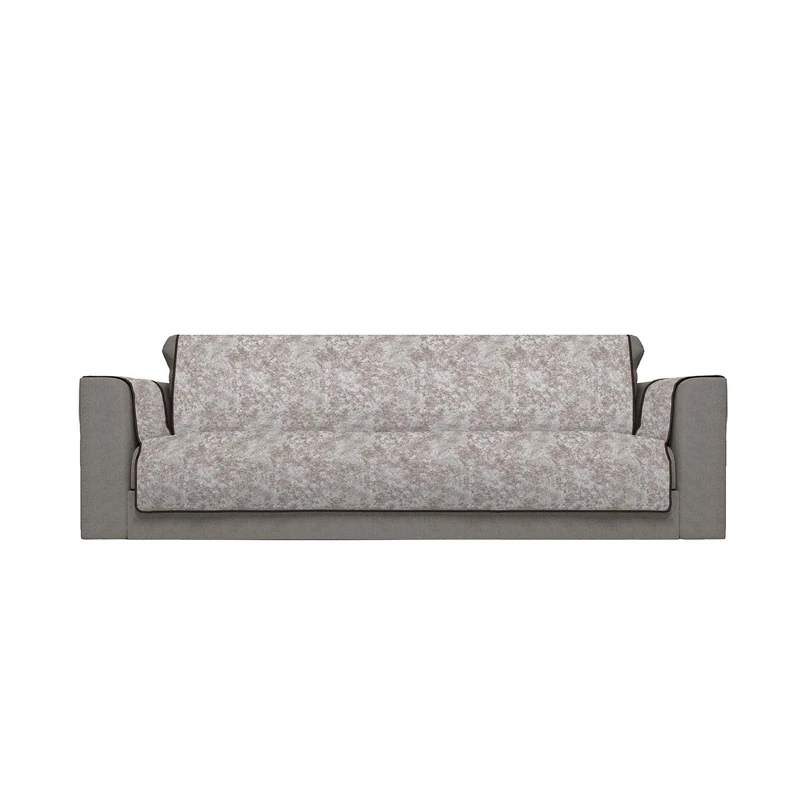 Italian Bed Linen Glamour Antislip Sofa Cover, Light Grey - Image 1