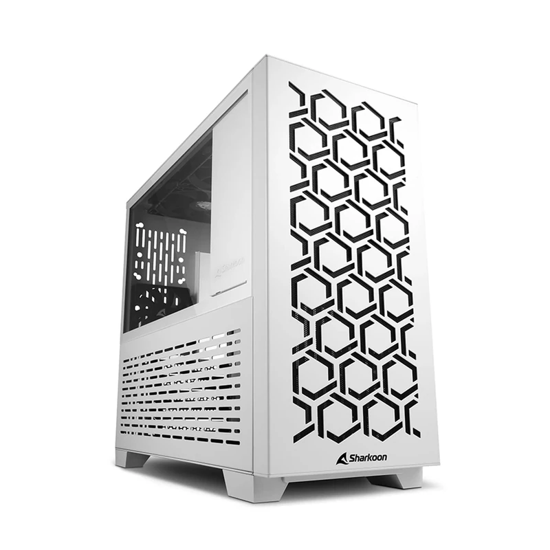 Sharkoon MS-Y1000 White, Micro-ATX PC Case