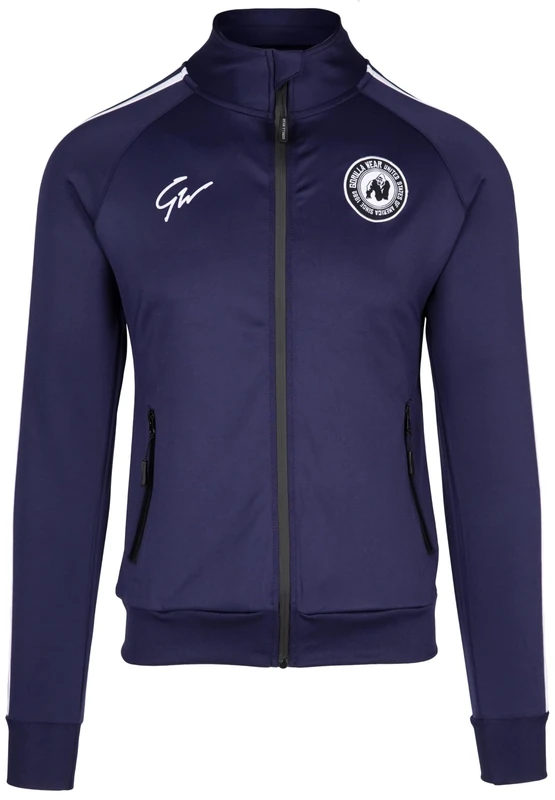 Gorilla Wear Stratford Training Jacket Black - Image 1