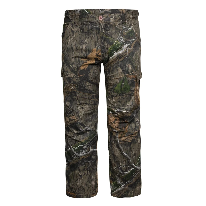 Mossy Oak Men's Hunting Pants Camo Cotton Mill Flex, Country DNA, X-Large