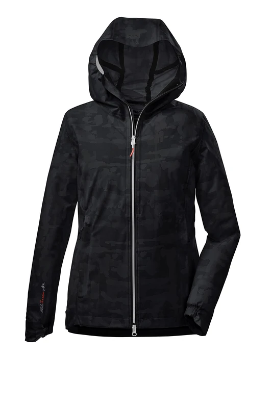 Killtec KOS 22 WMN JCKT 38284-000 Women's 2-1/2-Layer Functional Jacket with Hood Black Size 36