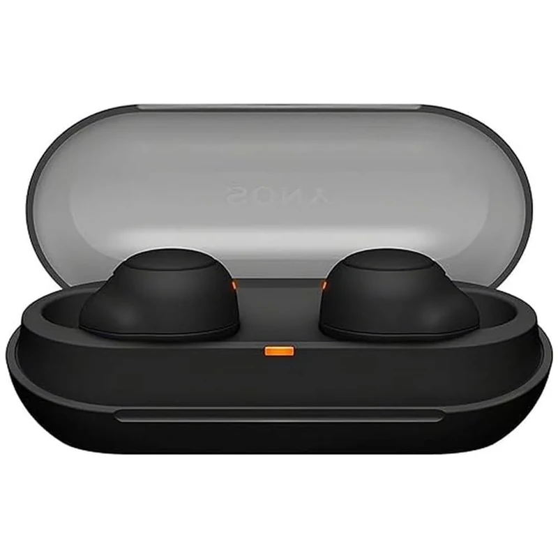 Sony WF-C500 True Wireless Headphones - Up to 20 hours battery life with charging case - Voice Assistant compatible - Built-in mic for phone calls - Reliable Bluetooth® connection - Black (Renewed)