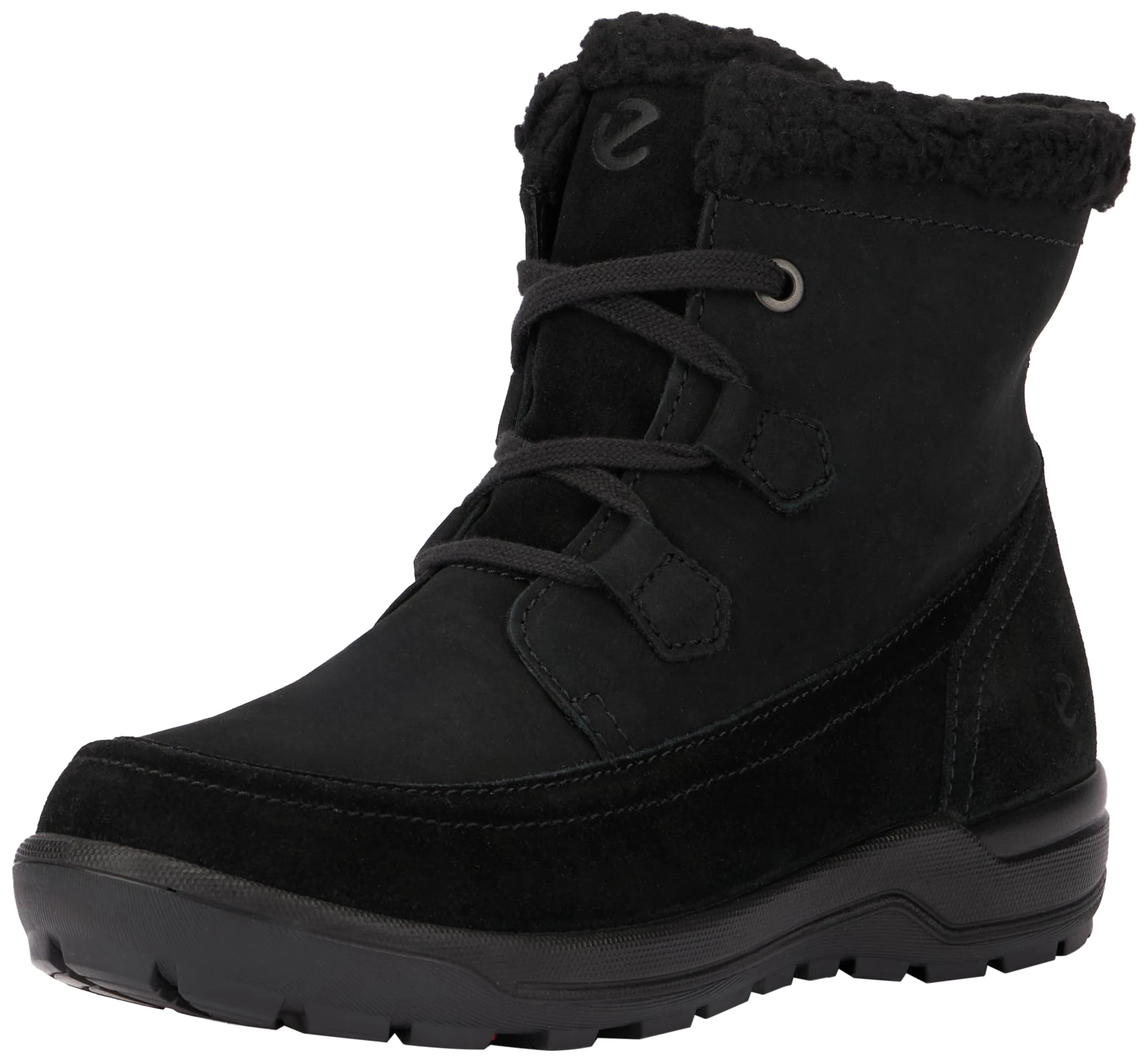 ECCO Women's Trace Lite Snow Boot, Black, 3.5 UK