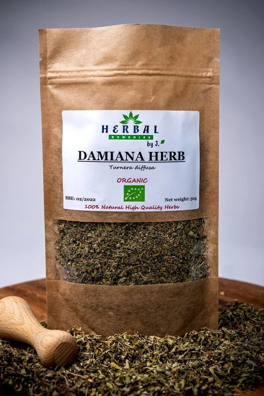 Damiana Tea Loose Dried Leaves/Turnera diffusa - Herbal Remedies by J. - Ziele Damiana - Image 1