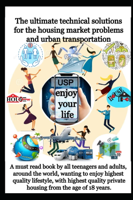 The ultimate technical solutions for the housing market problems & urban transportation: A global panoramic view on housing, transportation & urban environment design with perfect public space design - Image 1