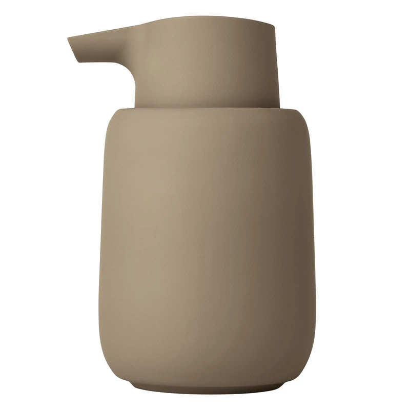 blomus Soap Dispenser, Ceramic, tan, 250 ml