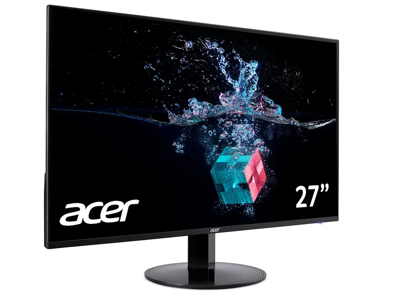 acer SB271bi 27 Inch Full HD Monitor (IPS Panel, FreeSync, 75Hz, 1ms, HDMI, VGA, Black)