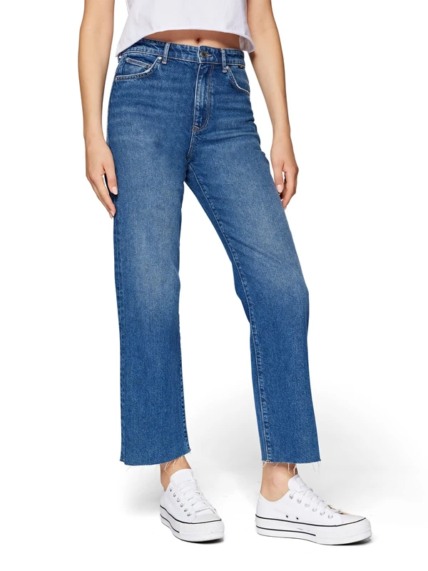 Mavi Women's Barcelona Jeans, Dark Brushed Denim, 34W x 29L