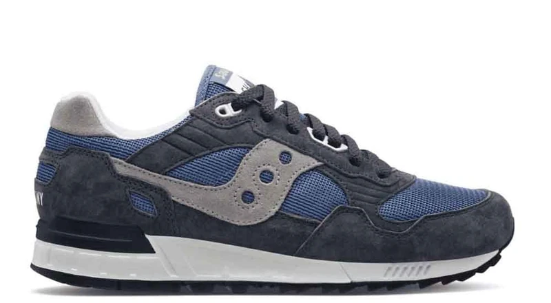 Saucony Shadow 5000 S70665-2 Blue Grey, Navy Silver, 8 UK