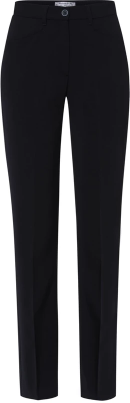 Raphaela by Brax Women's Pauline Modern Wool Magic Waist Trouser, Navy, 34W x 30L