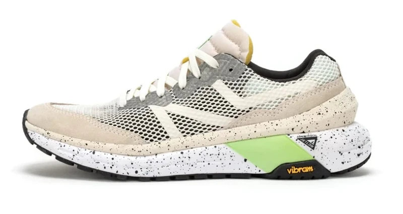 BRANDBLACK Unisex Specter SC 2.0 Low-Top Sneakers, White Lime, 4.5 UK