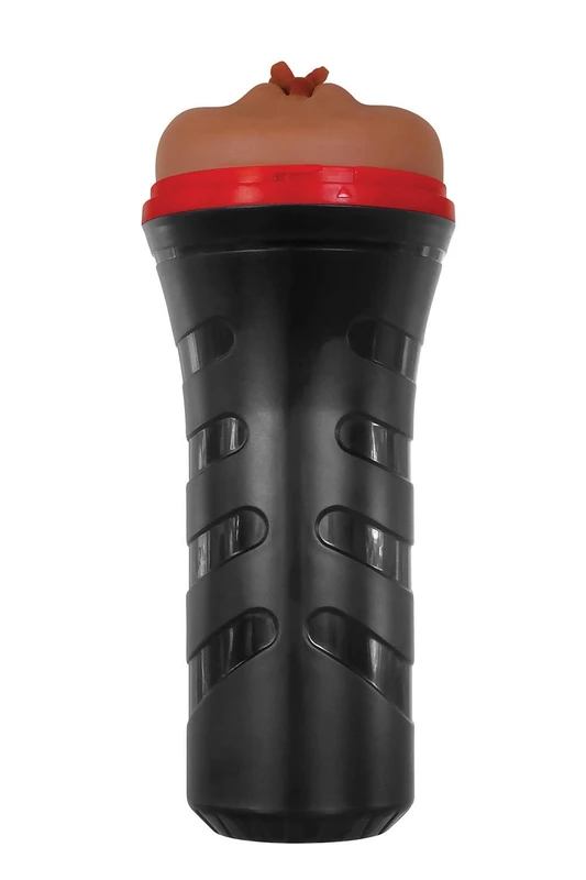Zero Tolerance Pop On The Go Dark Male Masturbator Black 22.2 cm