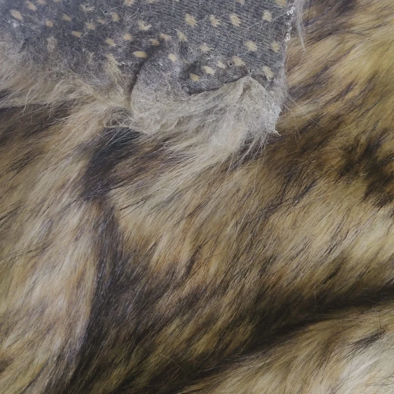 Super Luxury Faux Fur Fabric Material - Superior Pampas Fox, 1Mtr - 150cm x 100cm