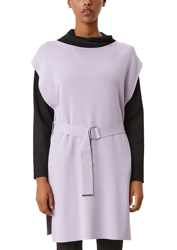 s.Oliver BLACK LABEL Women's Weste ärmellos Vest Sleeveless, Purple, 40