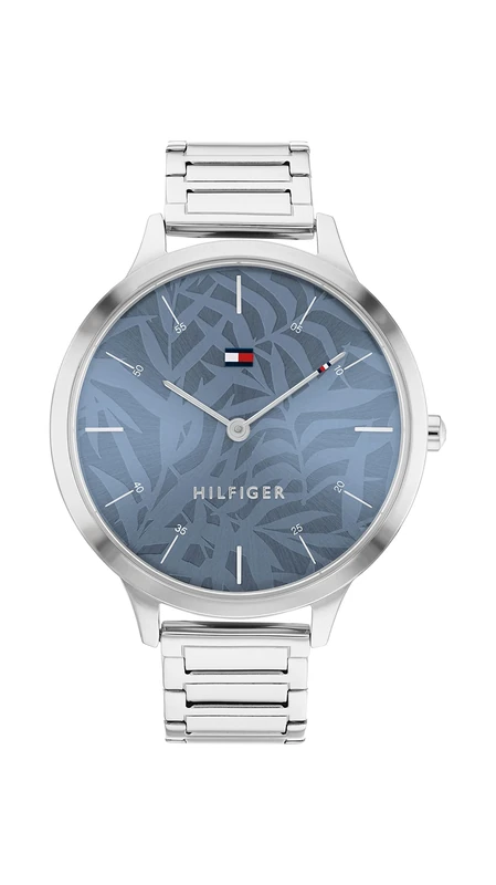 Tommy Hilfiger Analogue Quartz Watch for Women with Silver Stainless Steel Bracelet - 1782496