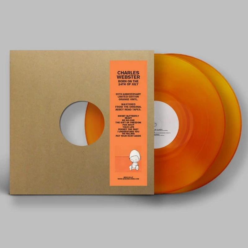Zach Top - Born on the 24th of July - Transparent Orange Vinyl - Image 1