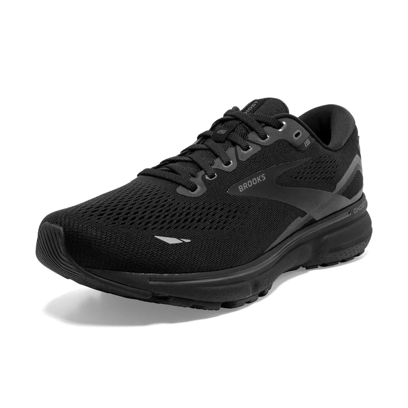 Brooks Ghost 15 Women's Running Shoes, Black/Black/Ebony - 6.5 UK