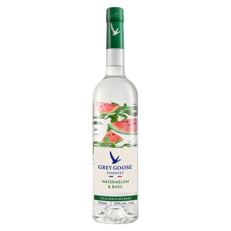 GREY GOOSE Essences Watermelon & Basil FL Vodka Spirit Drink, 30% ABV, 70cl