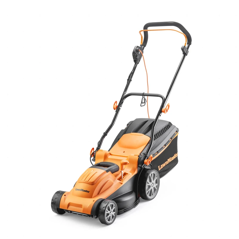 LawnMaster 1600W Electric Lawn Mower - 37cm Cutting Width