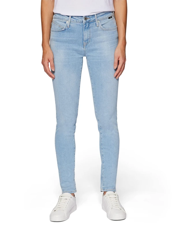 Mavi Women's Adriana Jeans, LT Blue Denim, 25W / 34L