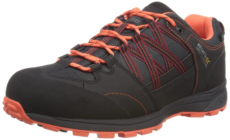 Regatta Samaris II Waterproof and Breathable Stabilising Low Walking Shoes with Comfortable Collar and Footbed - Image 1