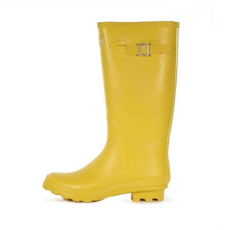 Regatta Ly Fairweath Womens Wellingtons Maize Yellow 3 UK