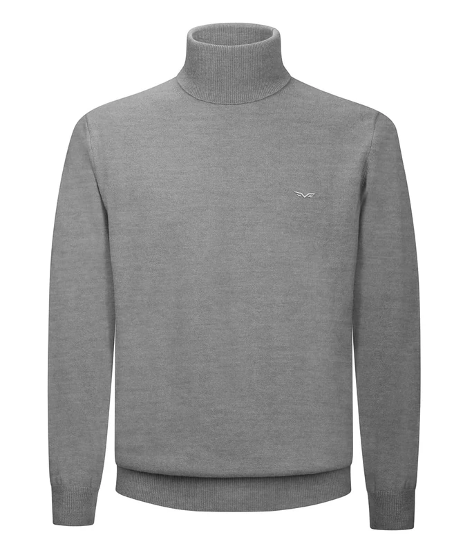 Armata di Mare Men's Turtleneck Sweater, 46, L