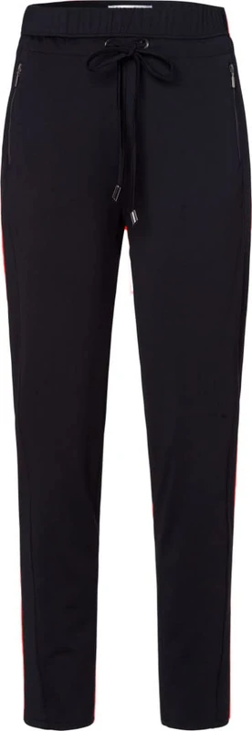 Raphaela by Brax Women's Peggy Slip with Drawstring, Flared Trouser, Black, 27W x 30L