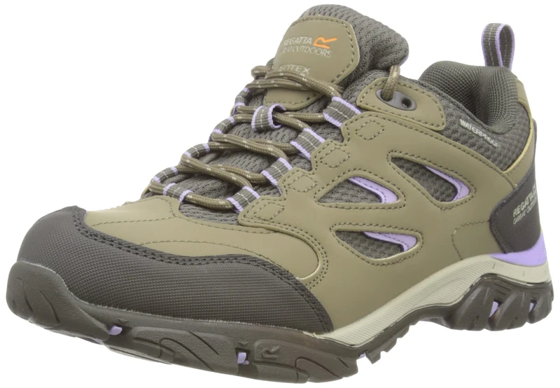 Regatta Womens/Ladies Holcombe IEP Low Hiking Boots (5 UK) (Clay Brown/Pastel Lilac)