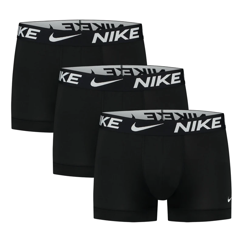 Nike Men's Dri-Fit Esmicro Trunks 3Pk, Black/Black, M