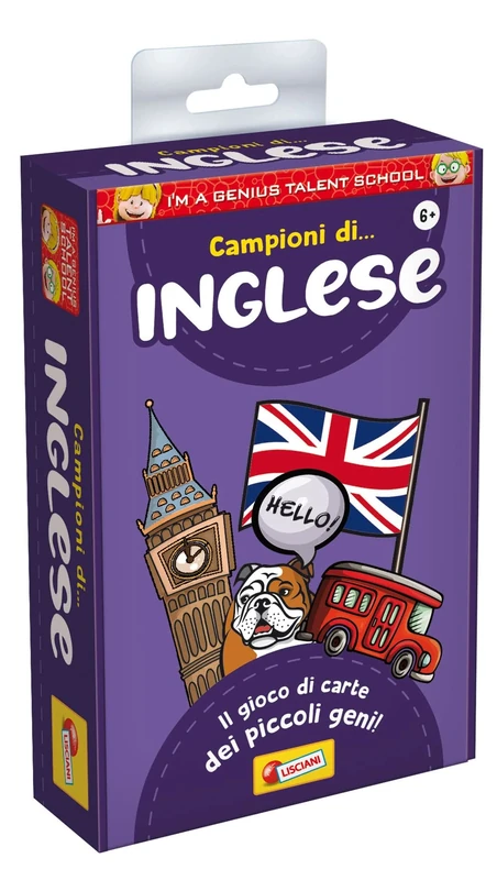 Lisciani Giochi - I'm a genius English Champions, 92314, 5 years ago