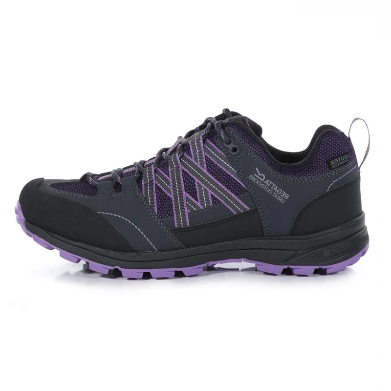 Regatta Lady Samaris II Lightweight Waterproof and Breathable Stabilising Low Walking Shoes with EVA Comfort Footbed