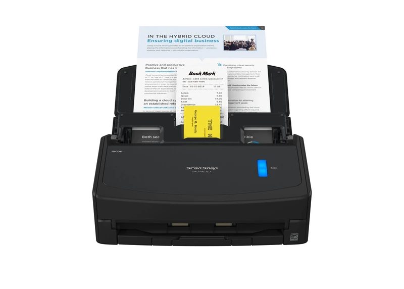 ScanSnap iX1400 Black A4 Scanner - 40ppm Duplex USB 3.2