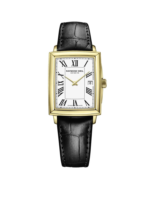 Raymond Weil Ladies Analogue Swiss Quartz Watch with Leather Strap 5925-PC-00300
